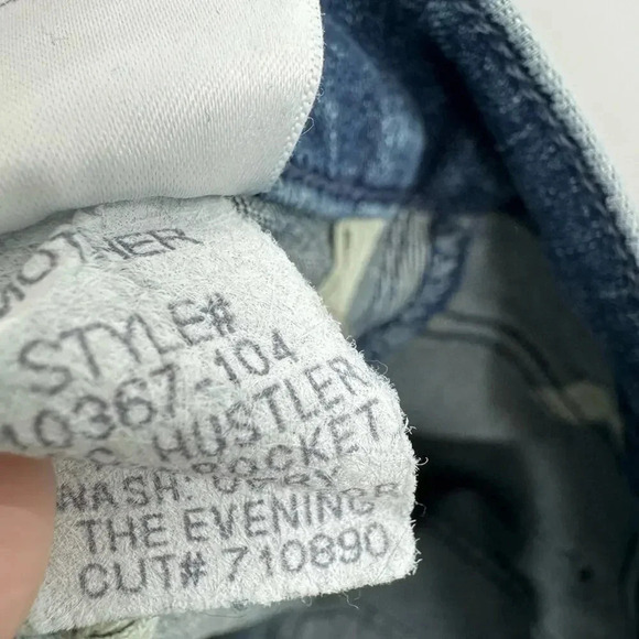 NEW MOTHER The Hustler Patch Ankle in Out For the Evening Size 24 B141 - Picture 7 of 7